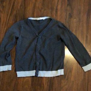 H&M grey cardigan 4-6